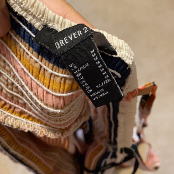 Forever 21 Striped Romper/Jumpsuit - Picture 6 of 6